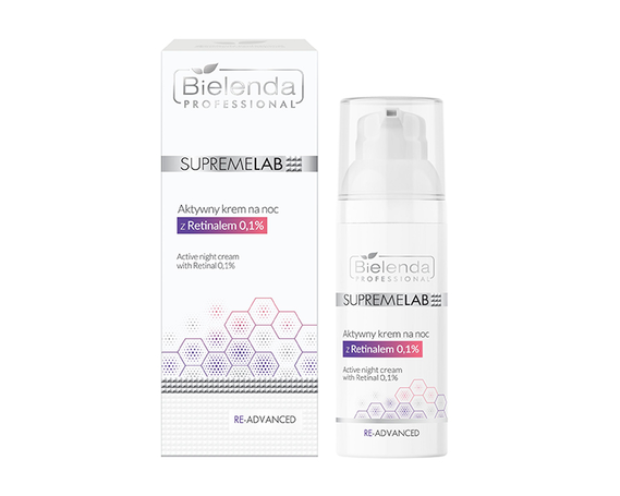 Активный ночной крем с ретиналем (0,1% ретиналя) SUPREMELAB Re-Advanced  купить в Минске
