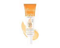 Защитный крем SPF 50 PA++++ тонизирующий  SKIN PROTECT солнцезащитный крем spf крем для серой кожи крем с spf для кожи с пигментацией купить в Минске купить в Беларуси