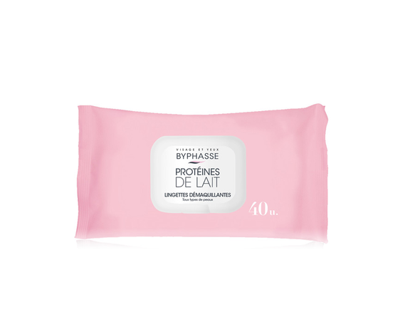 Влажные салфетки для снятия макияжа с молочными протеинами купить в Минске