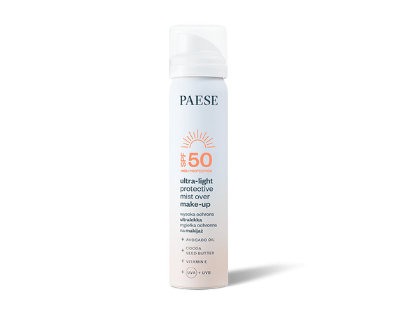 Ультралегкий защитный спрей-мист SPF50 Paese купить в Минске