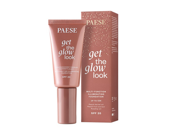 Тональная основа с эффектом сияния с SPF20 GET THE GLOW LOOK  купить в Минске