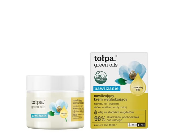 TOLPA GREEN OILS увлажняющий разглаживающий крем,  50 мл купить в Минске