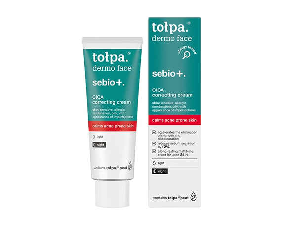 TOLPA DERMO FACE SEBIO+ CICA корректирующий крем, 40 мл купить в Минске
