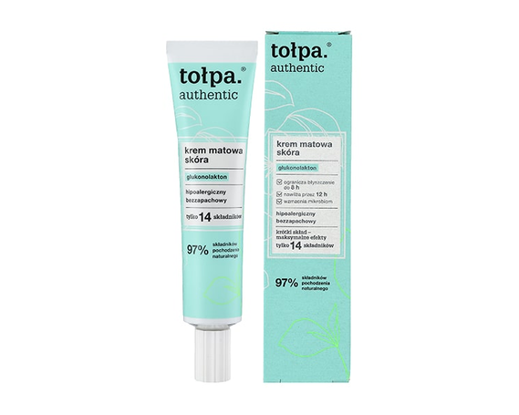 Матирующий крем для кожи TOLPA AUTHENTIC купить в Минске купить в Беларуси