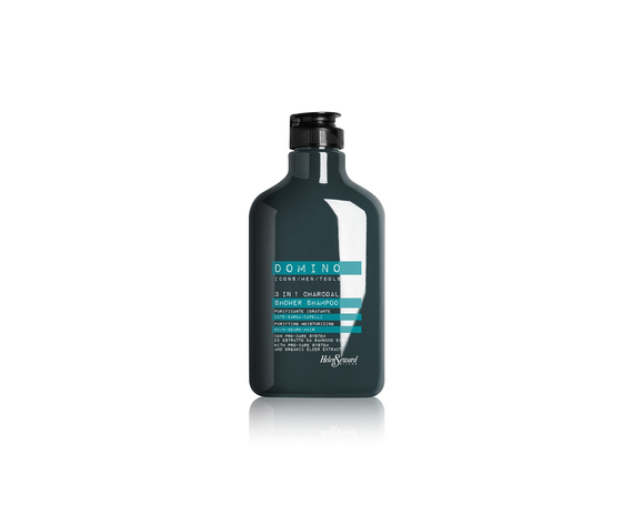 Мужской шампунь-гель для душа 3в1 с углем DOMINO CHARCOAL SHOWER SHAMPOO  