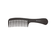 Гребень широкий ECOLOGY с ручкой в коричневом цвете купить в Минске