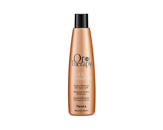 Шампунь с микрочастицами золота для блеска всех типов волос Oro Therapy 24k