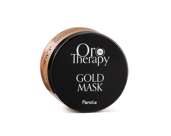 Маска с микрочастицами золота для блеска всех типов волос Oro Therapy 24k GOLD MASK