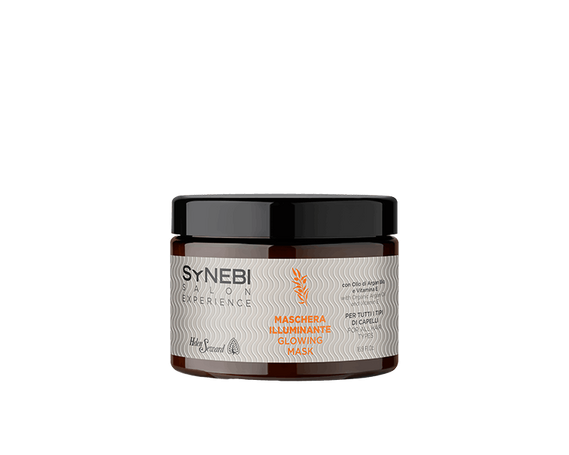 Питательная маска для придания блеска и яркости Glowing Mask Synebi купить в Минске