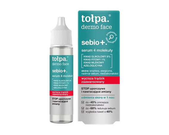 TOLPA DERMO FACE SEBIO MAX EFFECT 4-молекульная сыворотка, 20 мл купить в Минске
