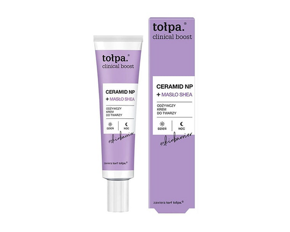 Питательный крем для лица керамид NP + масло ши TOLPA CILINICAL BOOST купить в Минске купить в Беларуси