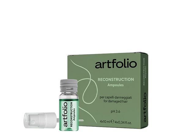 Лосьон с кератином для интенсивной реконструкции волос в ампулах REPAIR & RECONSTRUCTION