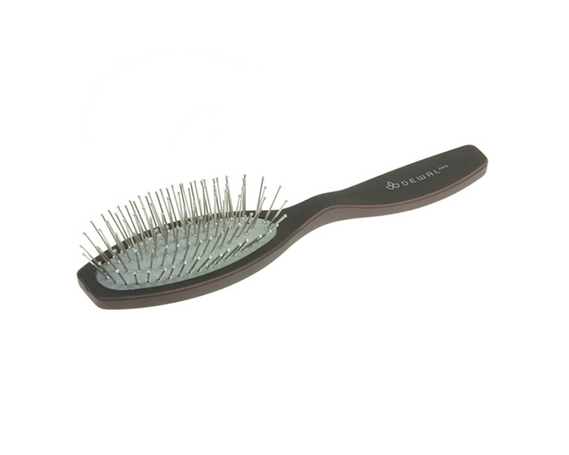 Щетка массажная COFFEE мини с металлическими зубцами, 7 рядов купить в Минске