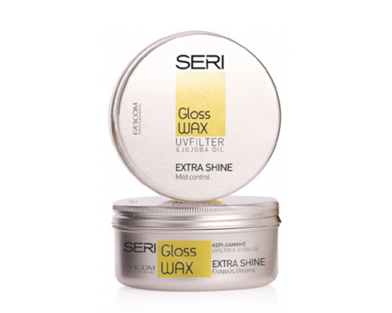 Воск для укладки и экстра-блеска волос слабой фиксации Farcom Professional Seri купить в Минске