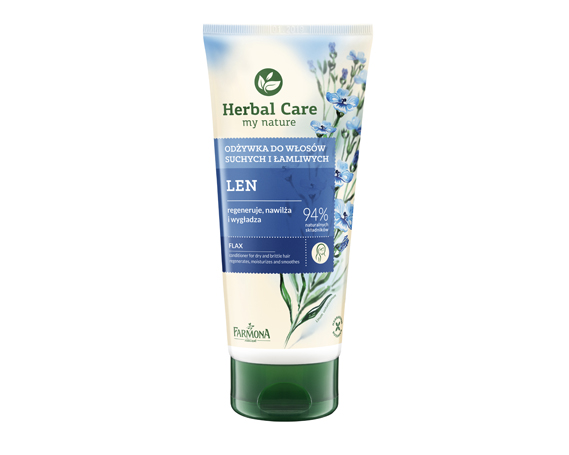 Кондиционер для волос смягчающий Льняной Herbal Care купить в Минске 