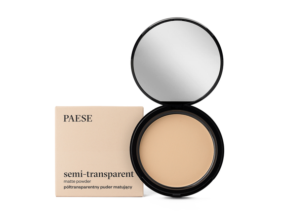PAESE Matte Powder semitransparent Прозрачная Матирующая пудра купить в Минске