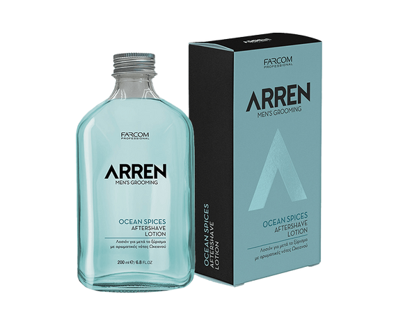 Освежающий лосьон после бритья, навеянный свежестью океана Arren Aftershave Lotion Ocean Spices  подарок мужу подарок папе подарок мужчине подарок на 23 февраля купить в Минске