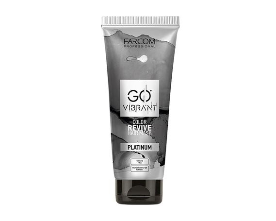 Маска для волос оттеночная Go Vibrant, тон платина купить в Минске