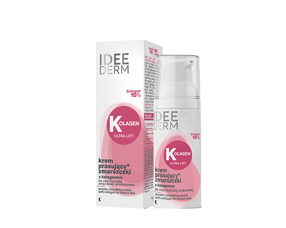 Разглаживающий морщины крем-филлер с 10% коллагена, ночь  IDEE DERM купить в Минке