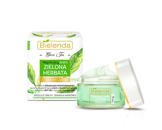 GREEN TEA LINE Крем для лица ночной регулирующий купить в Минске