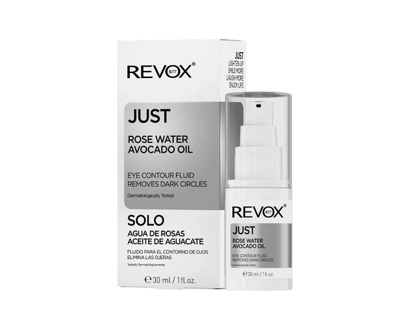 Крем-флюид для кожи вокруг глаз JUST ROSE WATER AVOCADO OIL REVOX B77  купить в Минске купить в Беларуси