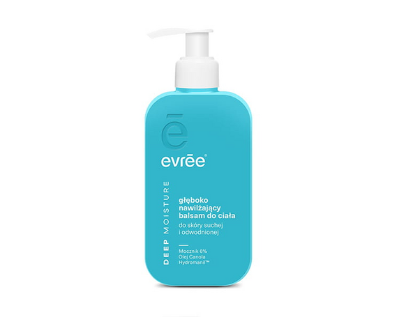 Увлажняющий бальзам для тела для сухой и обезвоженной кожи EVREE DEEP MOISTURE, 300 мл