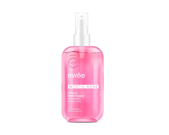 Успокаивающий тоник-мист с розовой водой и центеллой EVREE Mystic Rose, 200 мл