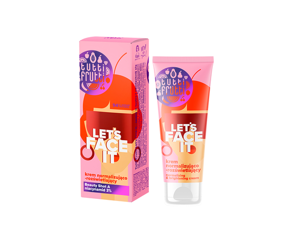 Tutti Frutti Let's Face It Нормализующий и выравнивающий тон крем для лица