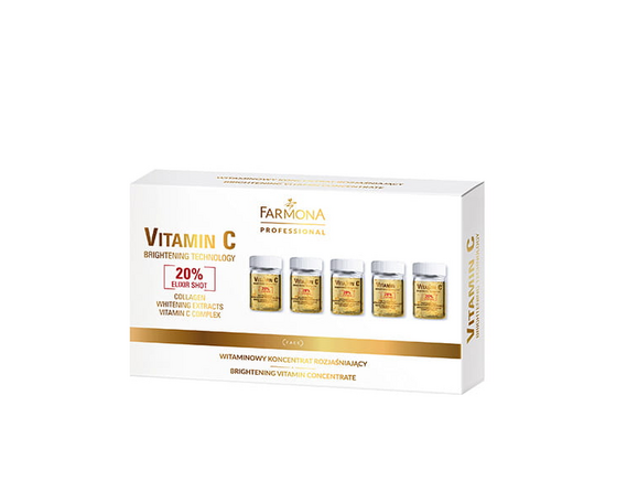 Осветляющая сыворотка-концентрат для лица VITAMIN C  FARMONA PROFESSIONAL купить в Минске